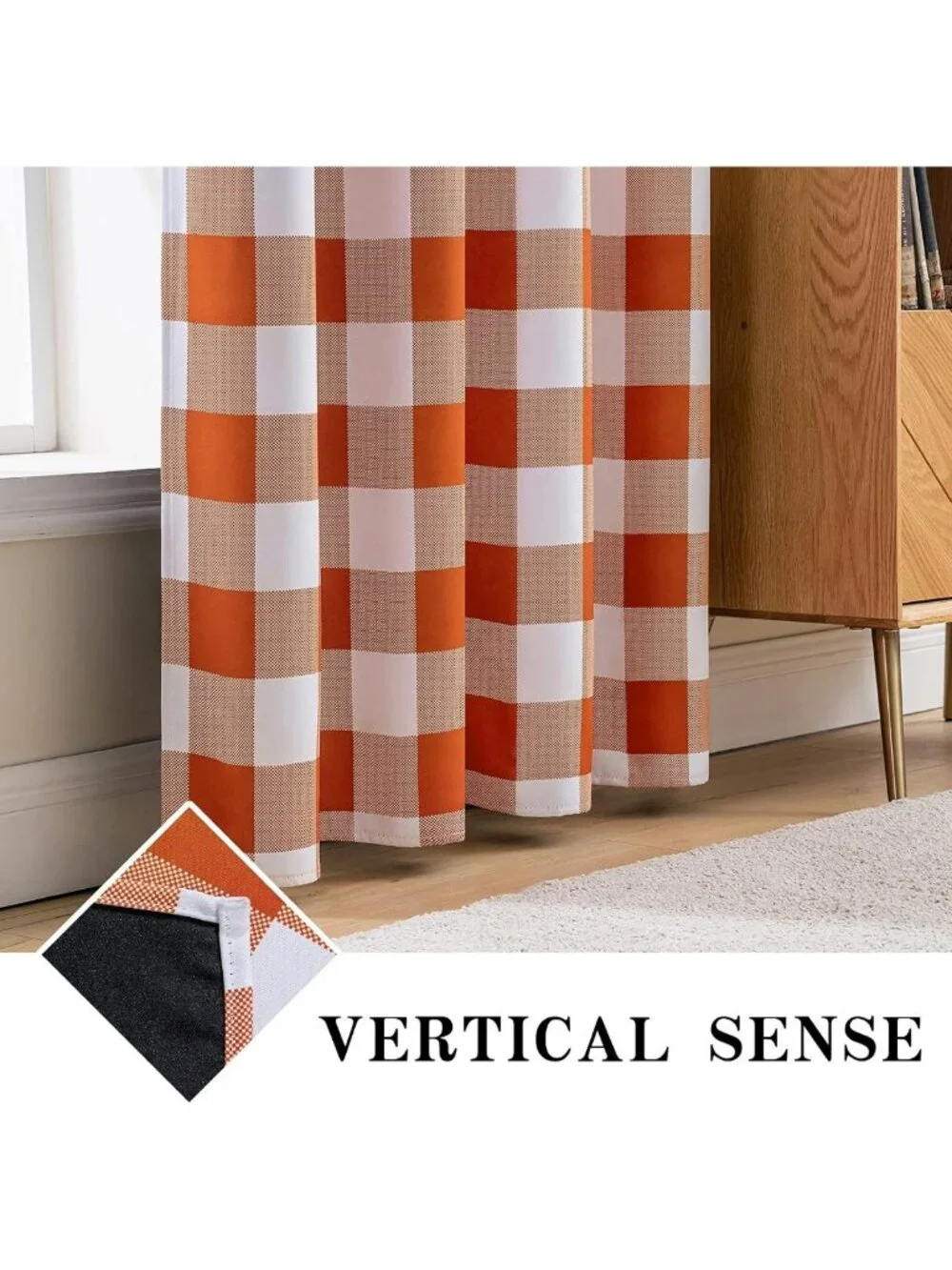 Cozy Buffalo Plaid Blackout Curtains 52